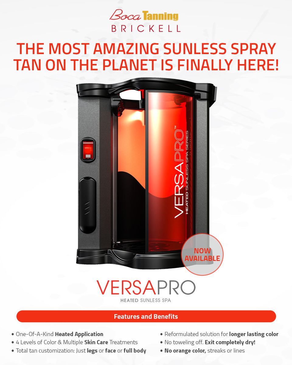 VersaPro Spray Sessions – Boca Tanning Brickell